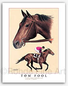 Tom Fool horse racing Thoroughbred racehorse art painting history