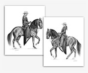 Paso Fino Horses Equine Art Rohde